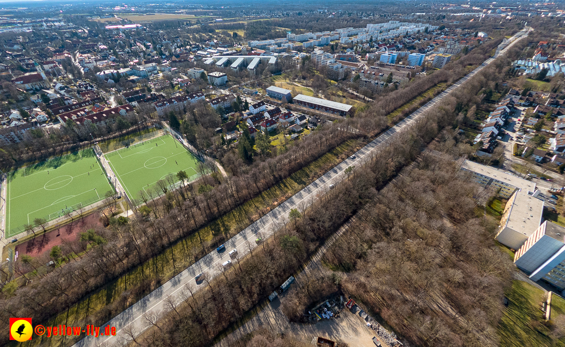 20.02.2023 - Baustelle zur Grundschule am Strehleranger in Neuperlach